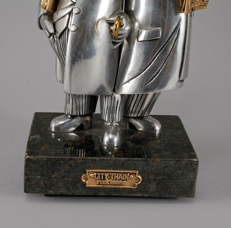 FRANK MEISLER, skulptur, metall, signerad och numrerad 711480.