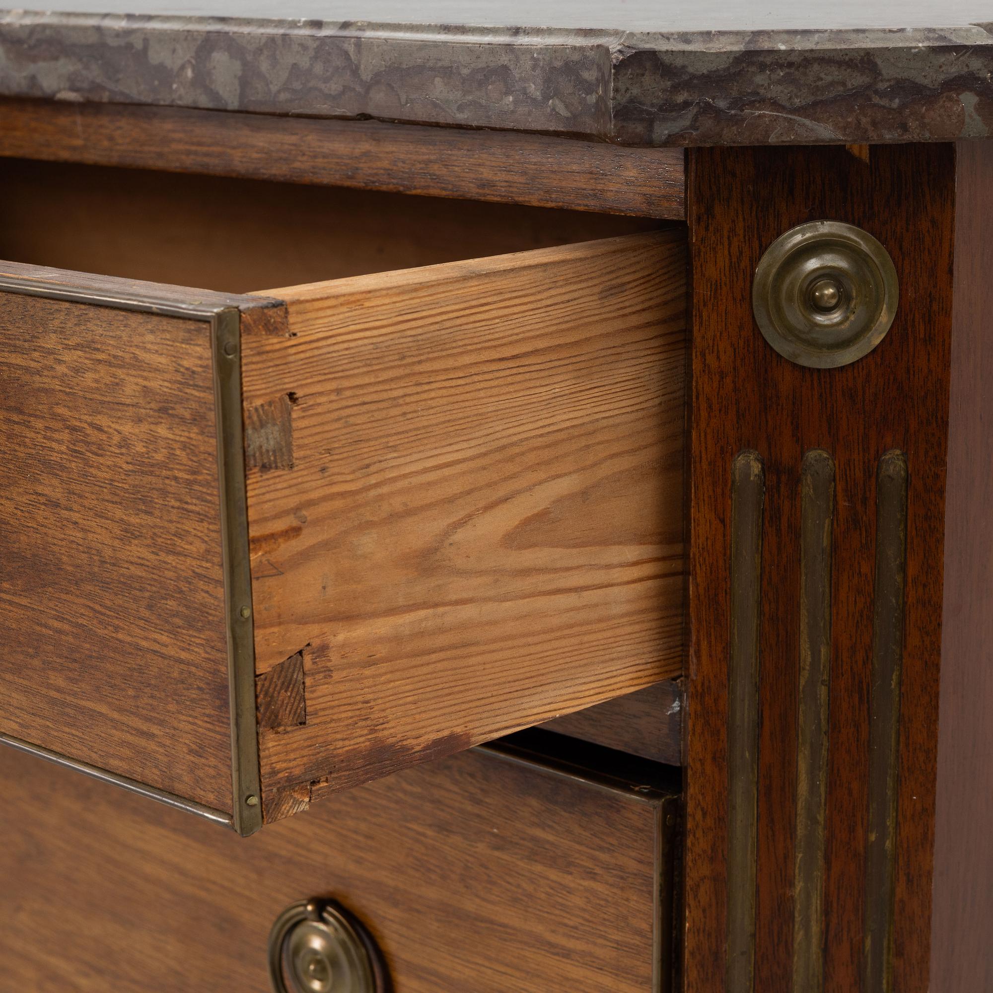 Bureau, Empire style, circa 1800.