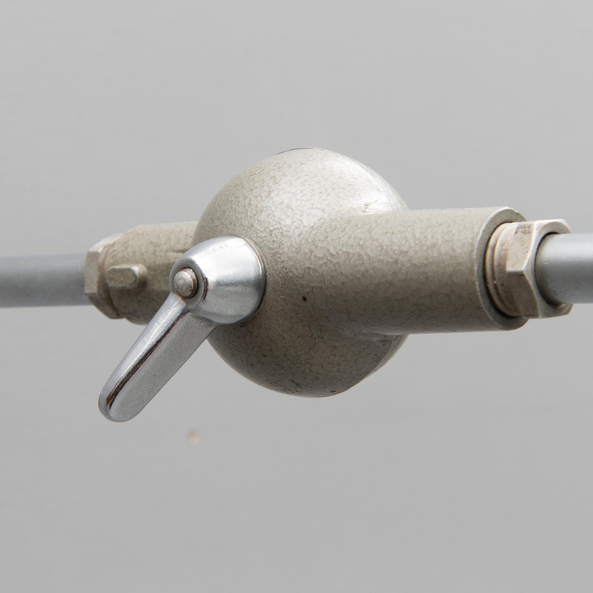 A 1950s Industrial Workshop Table Lamp by Pfaff, Germany.