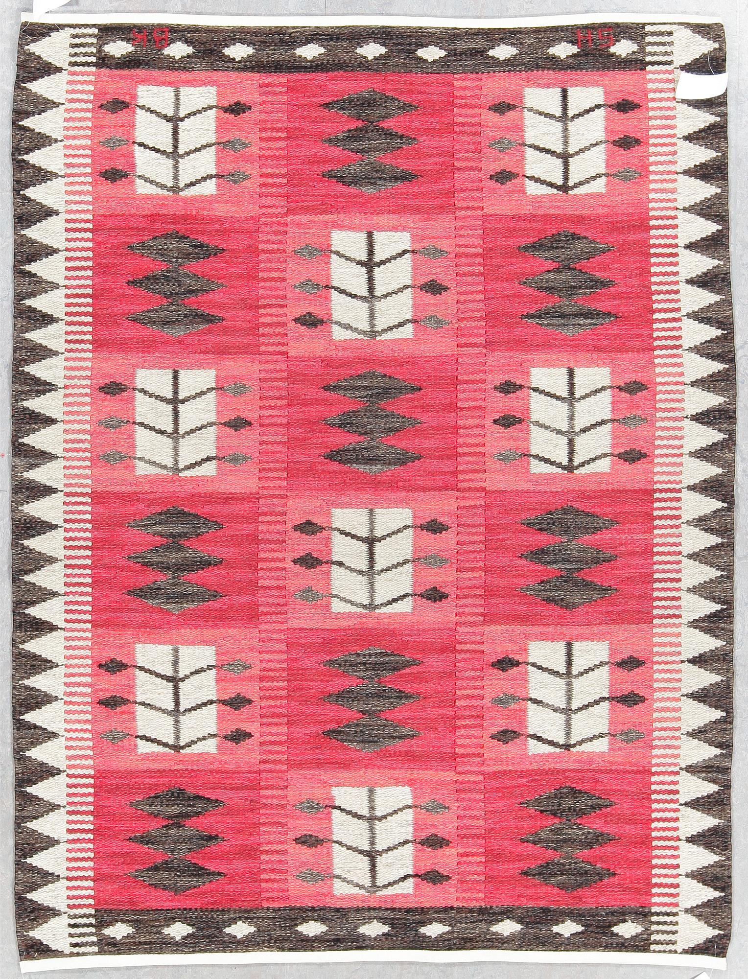 MATTA, Berit Koenig, Svensk Hemslöjd, ca 124 x 168.