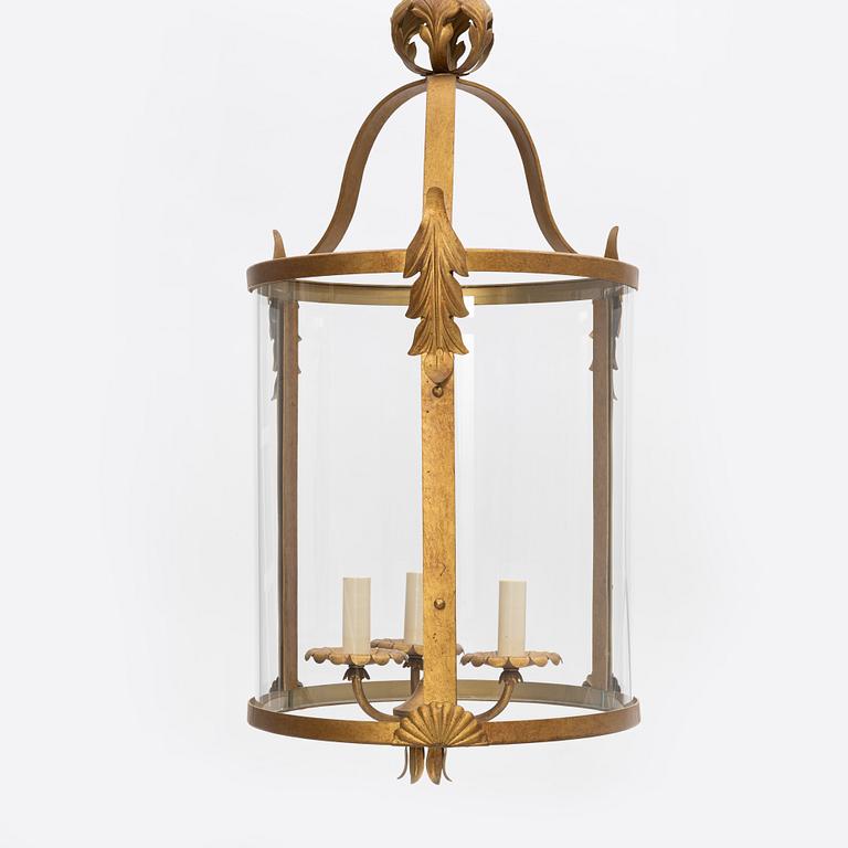 Candle lantern, mid-20th century.