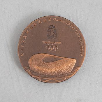 Participation medal, Olympics, Beijing 2008.