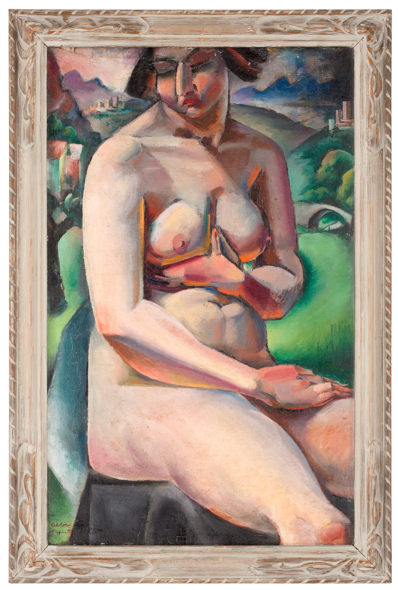 Albert Abbe, "Modell" (Model).