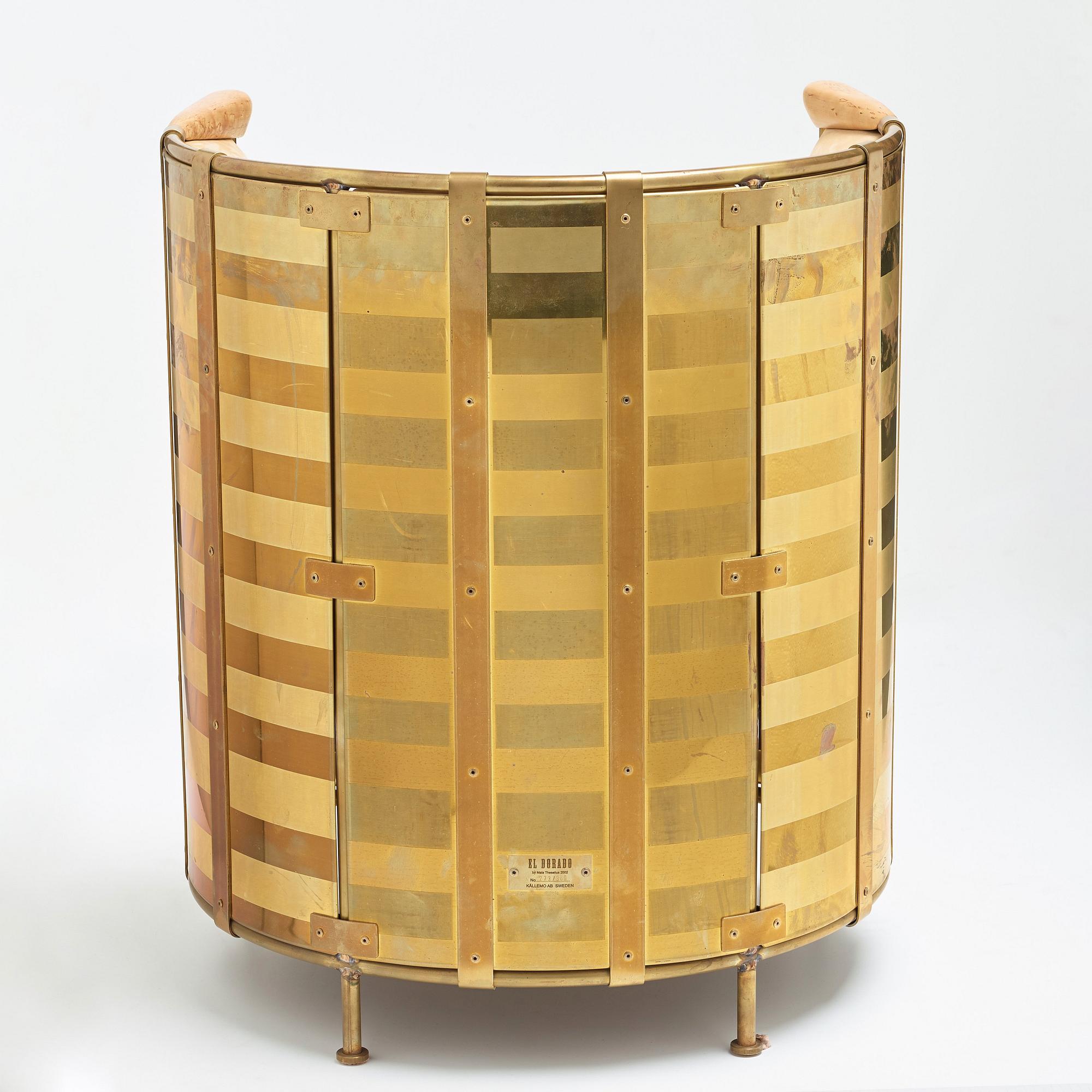 Mats Theselius, an "El Dorado" easy chair, Källemo, Sweden post 2002.