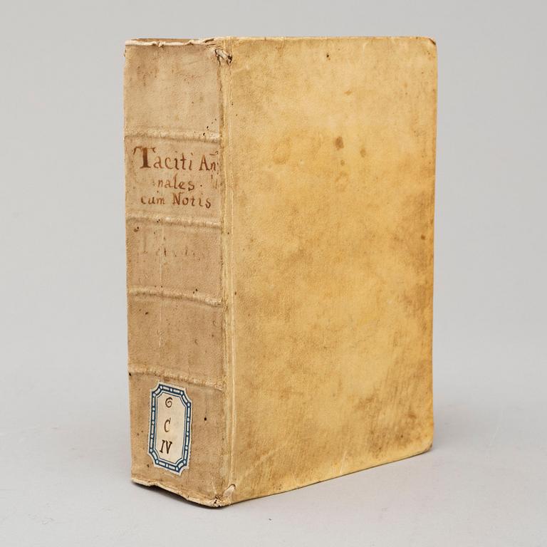 BOOK, Tacitus, with commentaries, three imprints 1541-42.