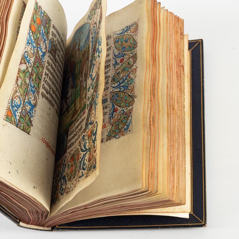 Book of Hours, in Latin and French, illuminated manuscript on vellum
[France (probably Rouen), c. 1470].