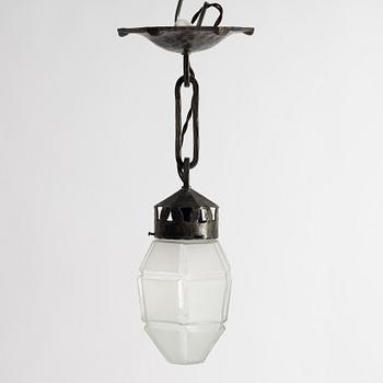 Arvid Böhlmarks Lampfabrik, a ceiling lamp model "5462", Stockholm, 1920s.