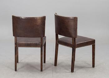 MATSALSMÖBLEMANG, art deco/art decostil, 7 delar, 1900-tal.