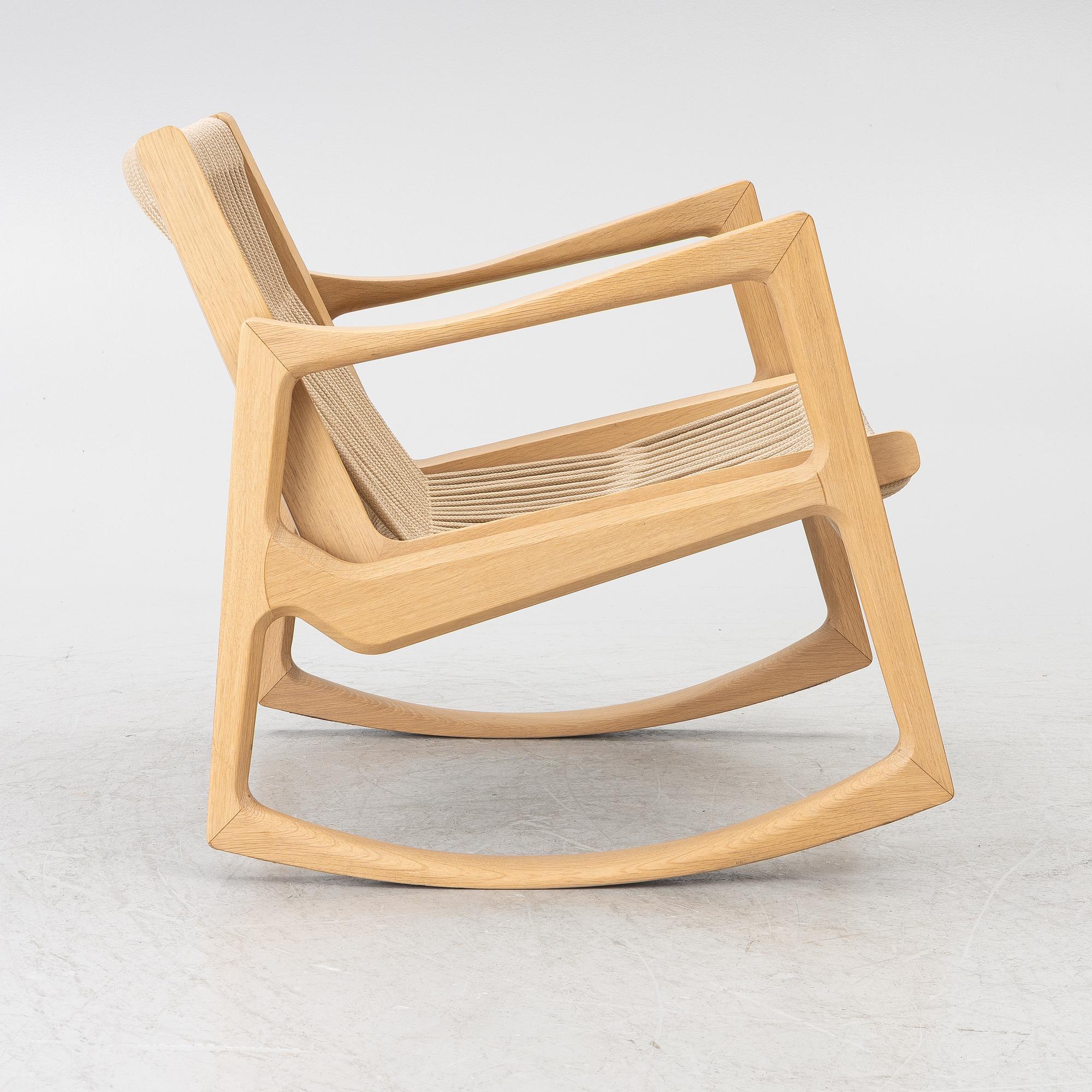 Jader Almeida, rocking chair, "Euvira", Classicon, Germany, 2000s.