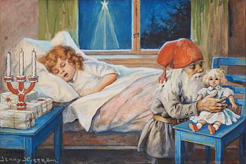 754. Jenny Nyström, The Night before Christmas.