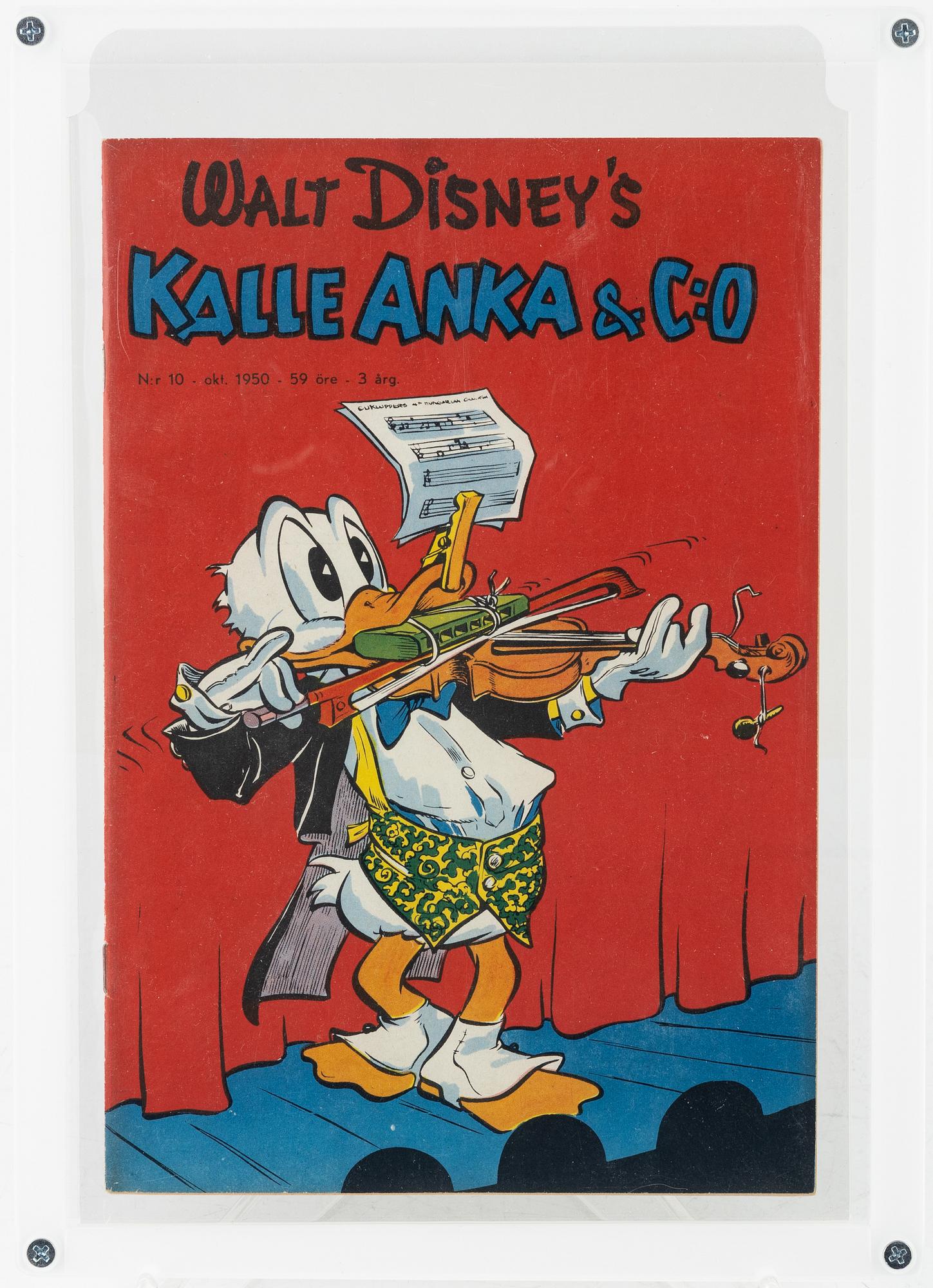 Comic book, "Donald Duck & Co" No. 10, 1950.