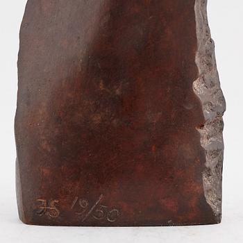 JØRGEN HAUGEN SØRENSEN, skulptur. Brons. Sign och numr 19/50. Höjd 26,5 cm.
