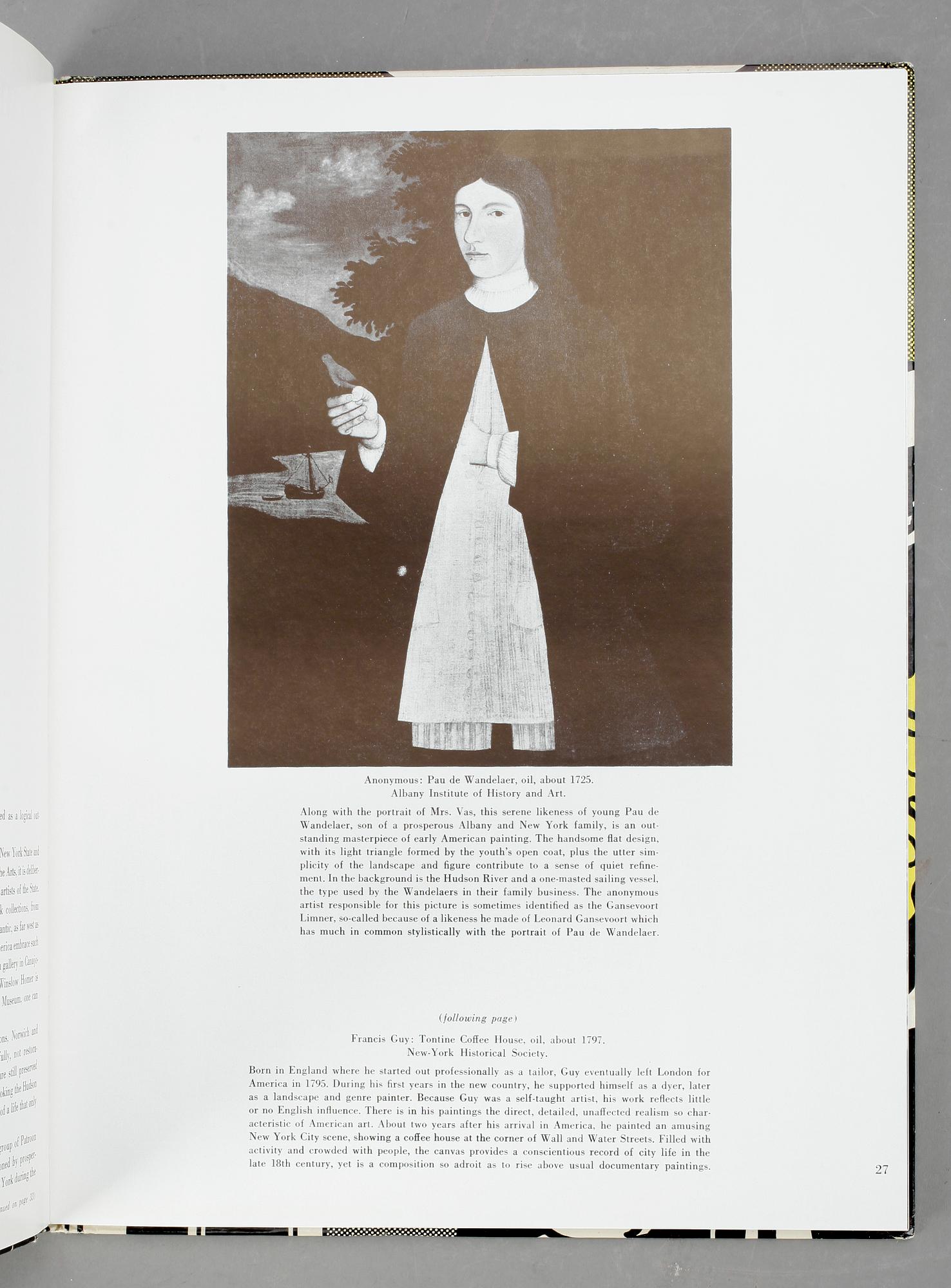 ROY LICHTENSTEIN, efter, omslag för Art in Americas New York upplaga.