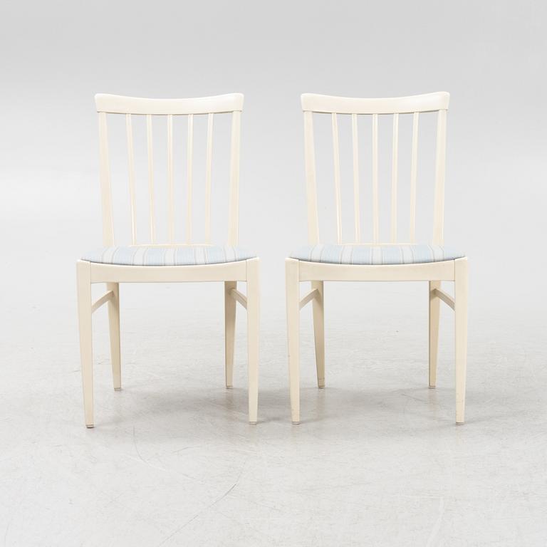 Carl Malmsten, matbord och stolar, 4 st, "Herrgården", Bodafors.