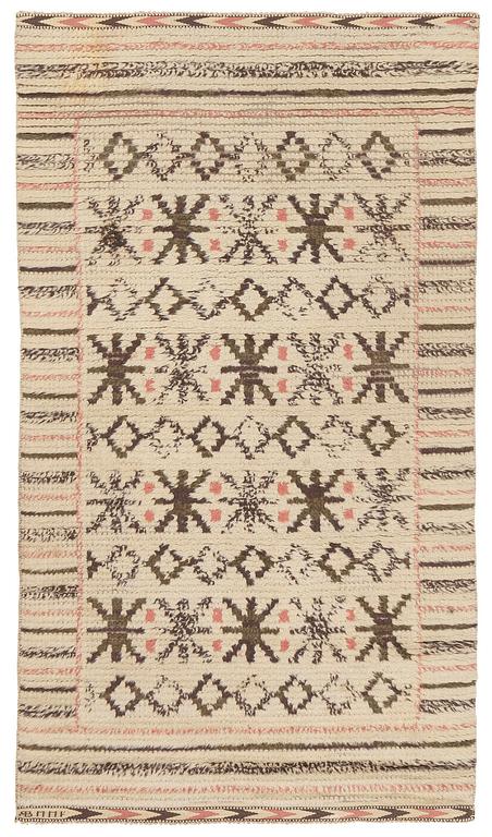 Märta Måås-Fjetterström, a carpet, 'Svenskullsryan', rya, c. 195 x 111 cm, signerad AB MMF.