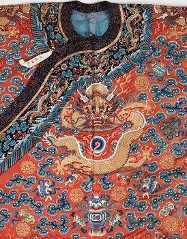 ROCK, broderat siden. Qingdynastin, 1800-tal.