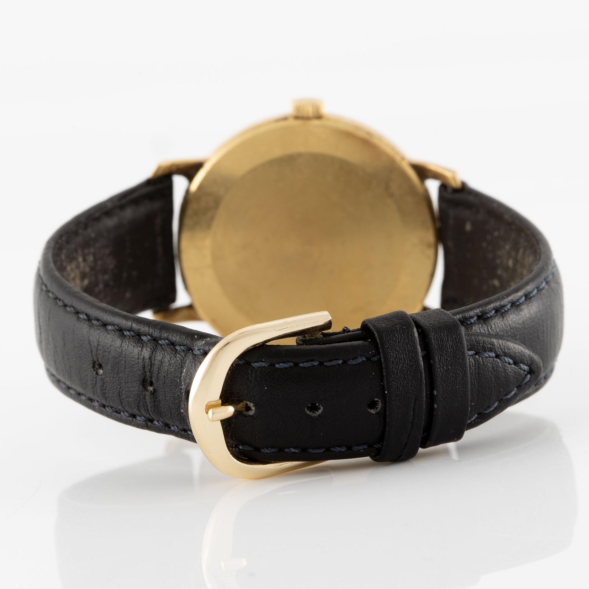 Eiger, wristwatch, 18K gold, 34.5 mm.