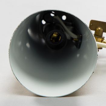 Paavo Tynell, a brass wall light model 9459, Idman, Finland 1960s.