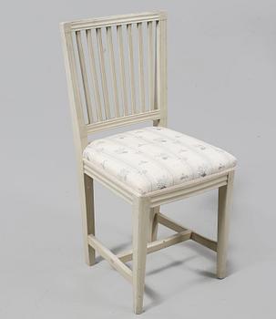 STOLAR, 12 st, gustaviansk samt gustaviansk stil, tidigt 1800-tal samt 1900-talets andra hälft.