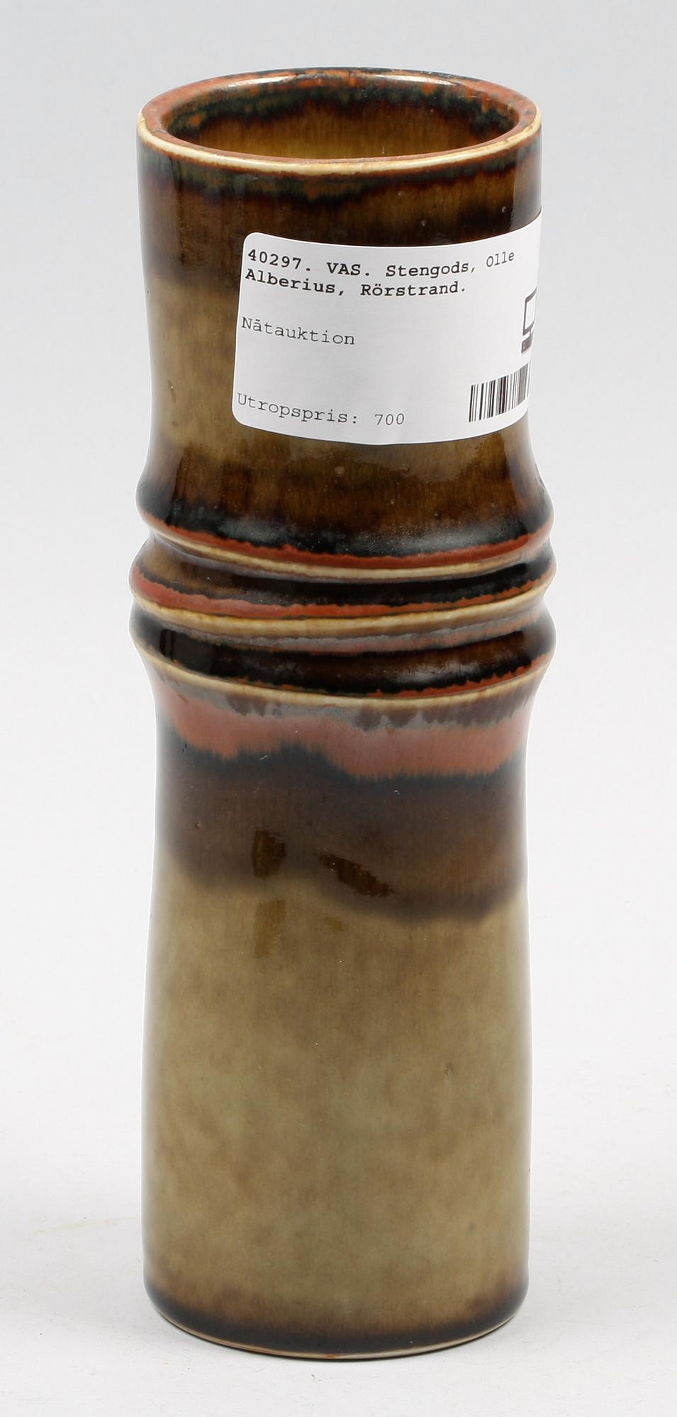 VAS. Stengods, Olle Alberius, Rörstrand.