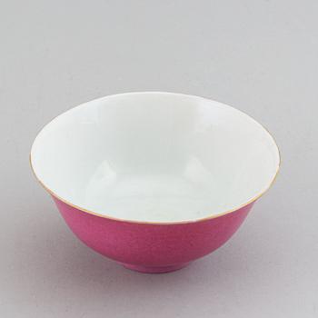 A republic porcelain bowl, 20th century.