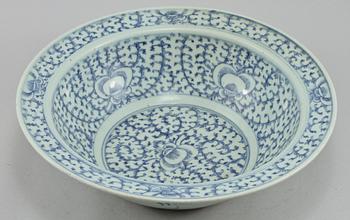 SKÅL, porslin, Kina, provins, 1800-tal.