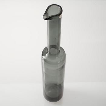 FLASKA, glas, signerad Nanny Still, Riihimäen Lasi Oy.