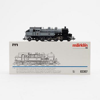 Märklin, three steam locomotives. gauge H0.