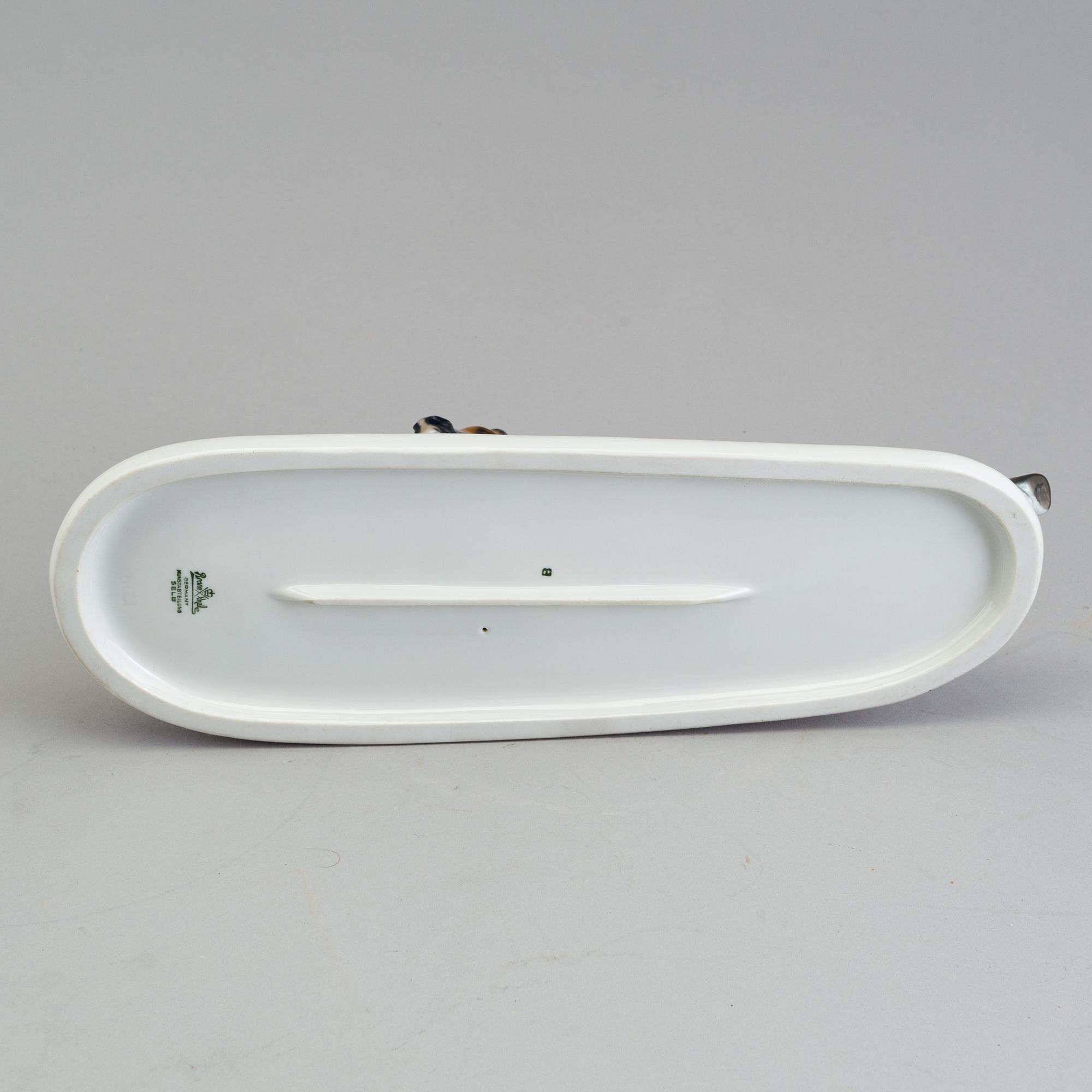 ALBERT HINRICH HUSSMANN, figurine, porcelain, Rosenthal. Mid 20th century.