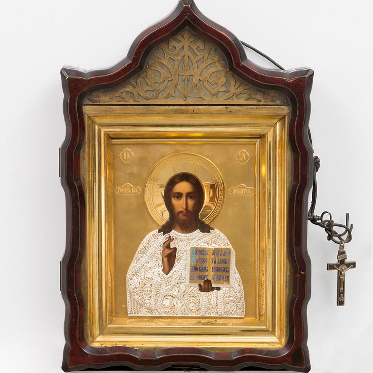 IKON, Ryssland 1899-1908, okänd guldsmed сж.