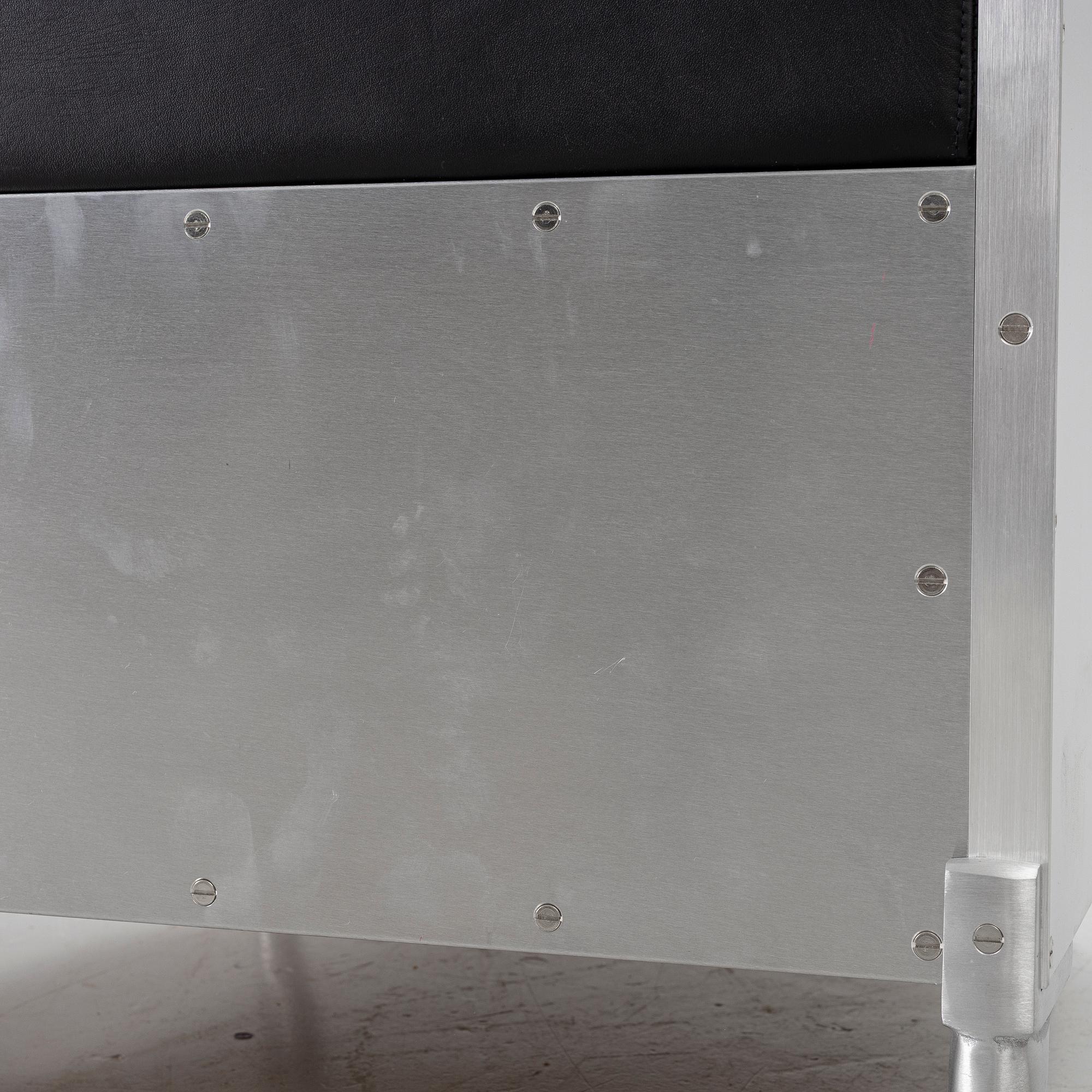 Mats Theselius, armchair, 'Aluminium', Källemo, after 1990.