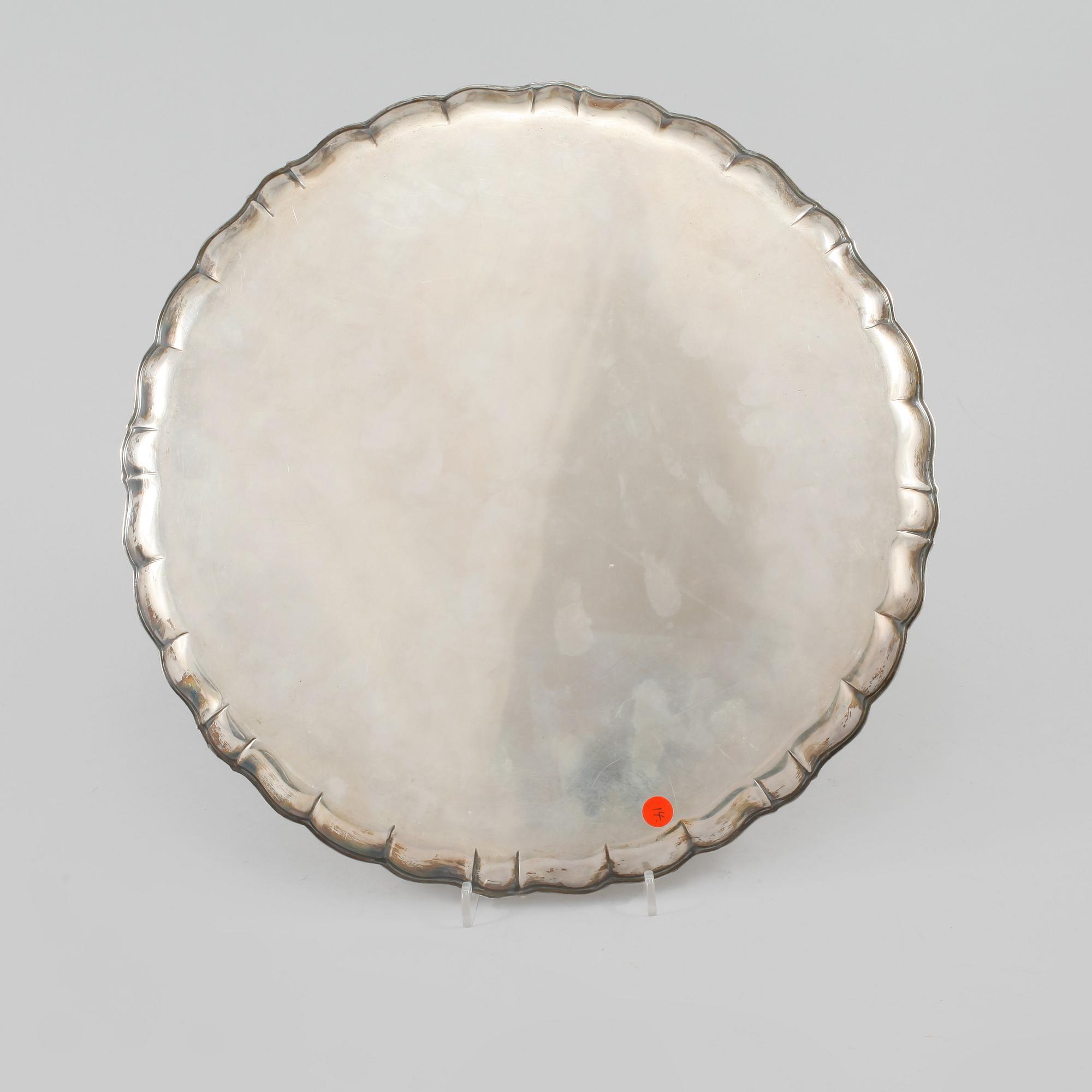 FAT, silver, C G Hallberg, Stockholm, 1947, vikt 1004 gram.