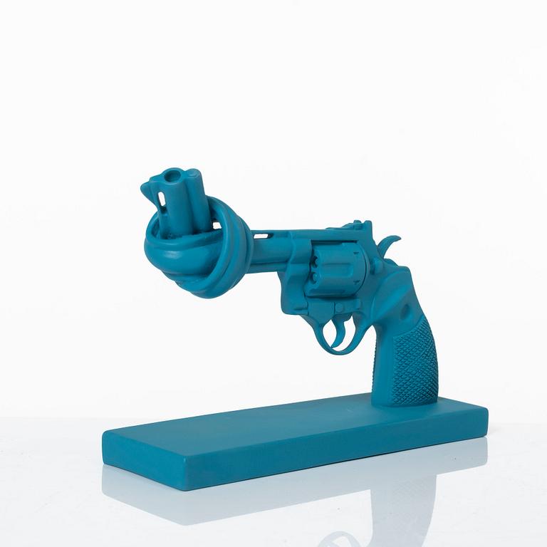 Non-Violence Art Project, "Non-Violence Twilight Blue".