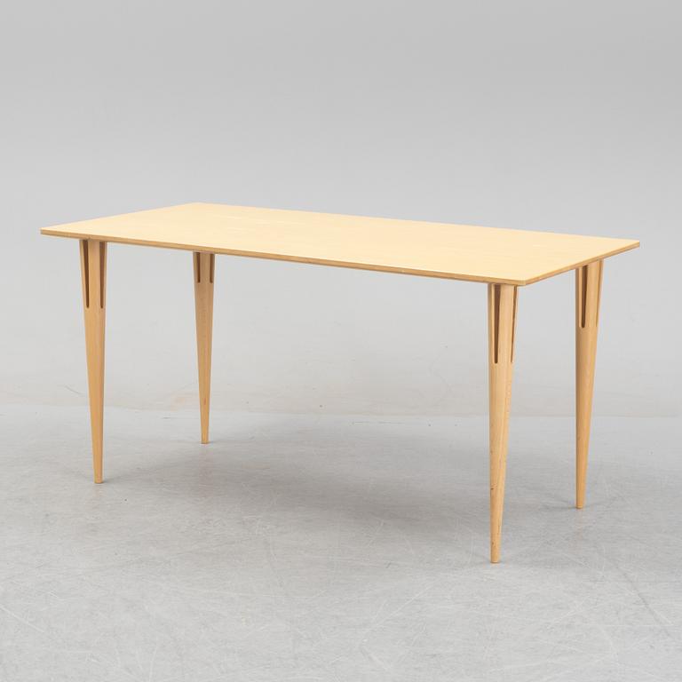 Bruno Mathsson, a birch-veneered dining table from Bruno Mathsson International.