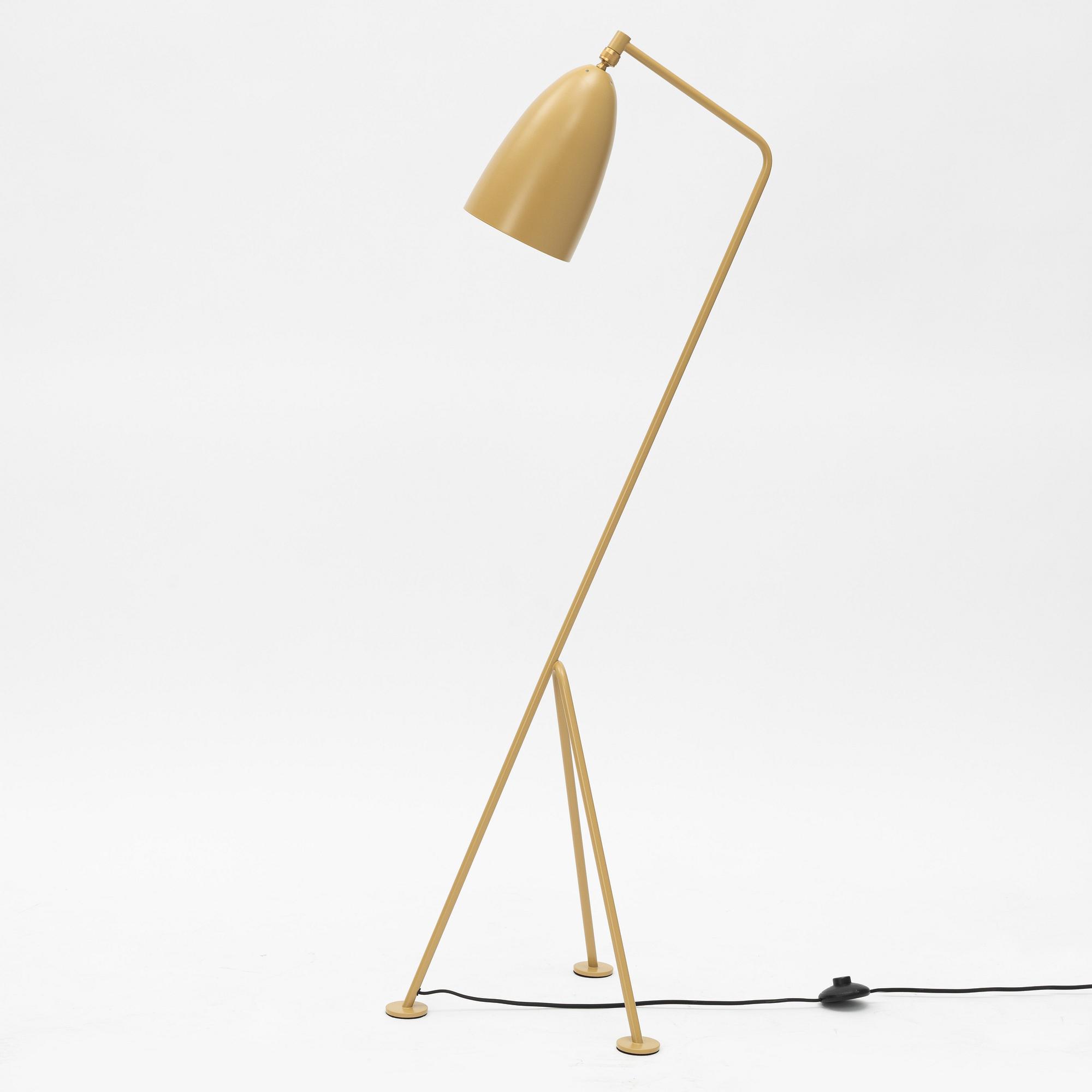 Greta Magnusson Grossman, golvlampa, "Grashopper", GUBI, Danmark.