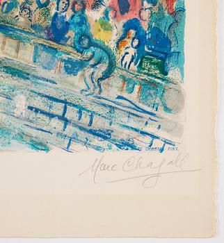 Marc Chagall After, "Bataille des fleurs", from: "Nice et la Côte d'Azur".