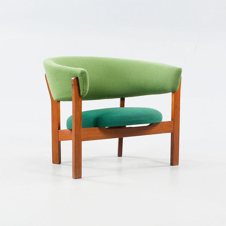 An armchair named "Prim", designed by Arne Wahl-Iversen for Ikea, made in the 1960s.