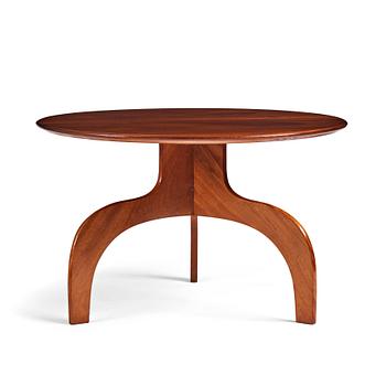 Josef Frank, a mahogany 'model 1196' coffee table, Svenskt Tenn, 1940-1950s.