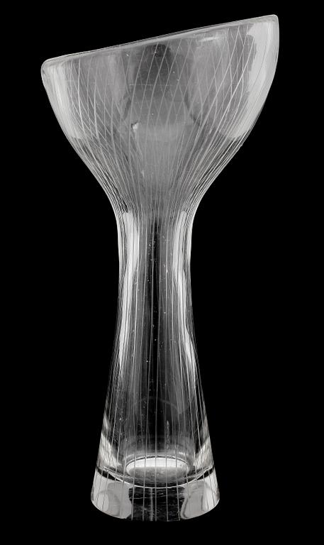 VAS. Glas. Tapio Wirkkala, Iittala, Finland, 1900-tal.