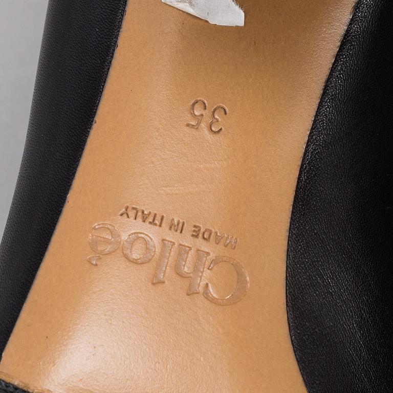 CHLOÉ, boots, size 35.