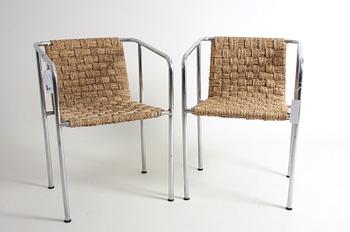 KARMSTOLAR, ett par, 1900-tal.