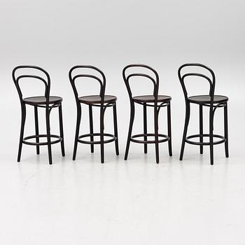 A set of four model '14' chairs, Ton.