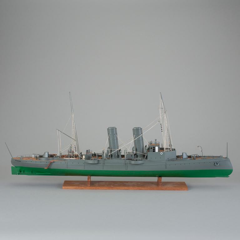 FARTYGSMODELL, torpedkryssaren "Psilander", 2000-tal.