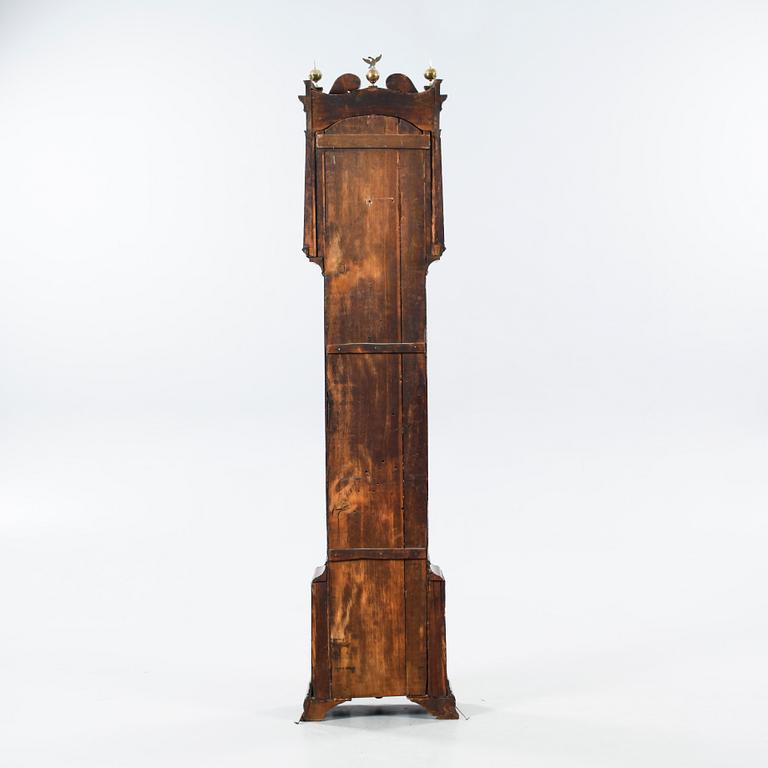 A 18th century grandfather clock.