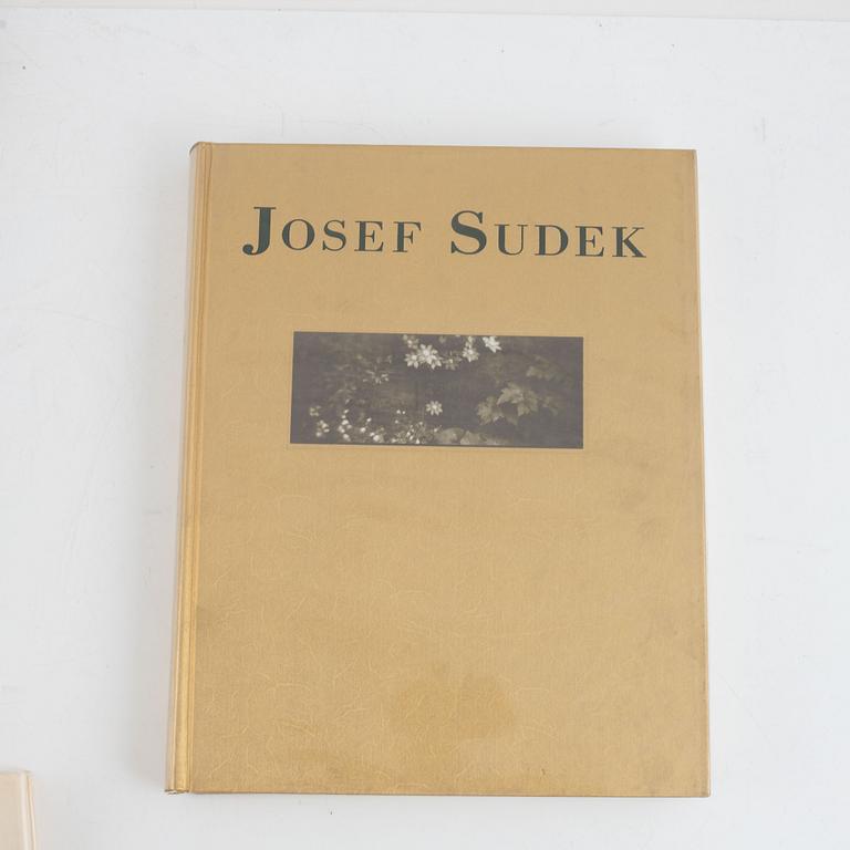 Josef Sudek, photo books, three volumes.