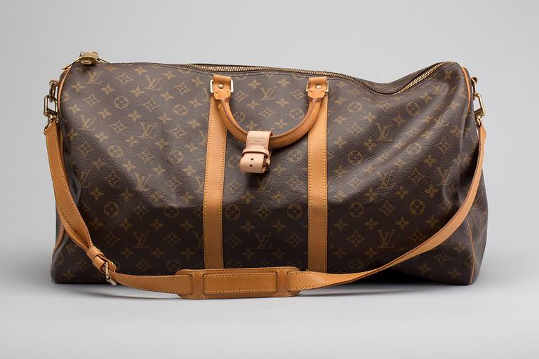 VÄSKA, "Keepall Bandouliere 55", Louis Vuitton.