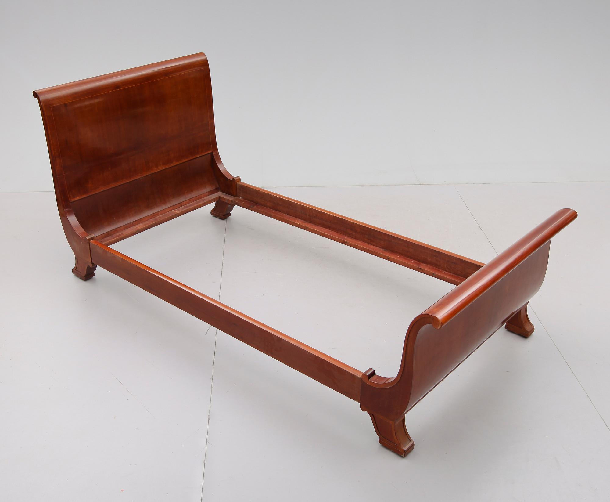 SÄNGAR, 1 par, 1800-talets mitt.