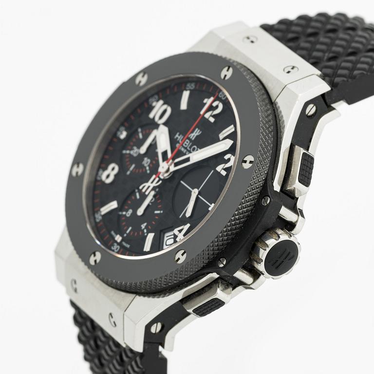 Hublot, Big Bang Steel Ceramic, chronograph, ca 2015.
