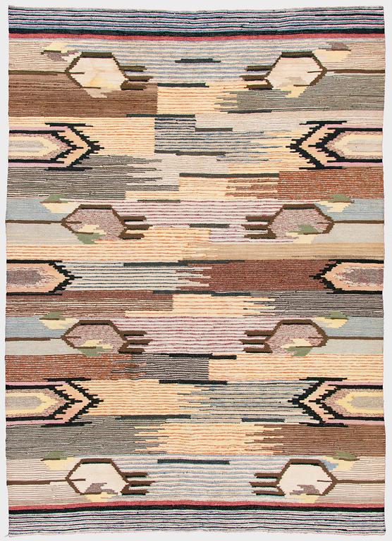 A 1930s finnish rag rug, Circa 245 x 330 cm.