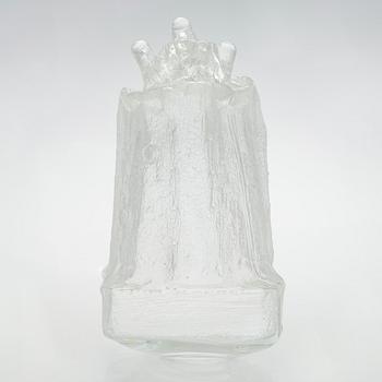 Timo Sarpaneva, a 'Ahtojää' (Pack ice) sculpture signed Timo Sarpaneva Iittala 1967.